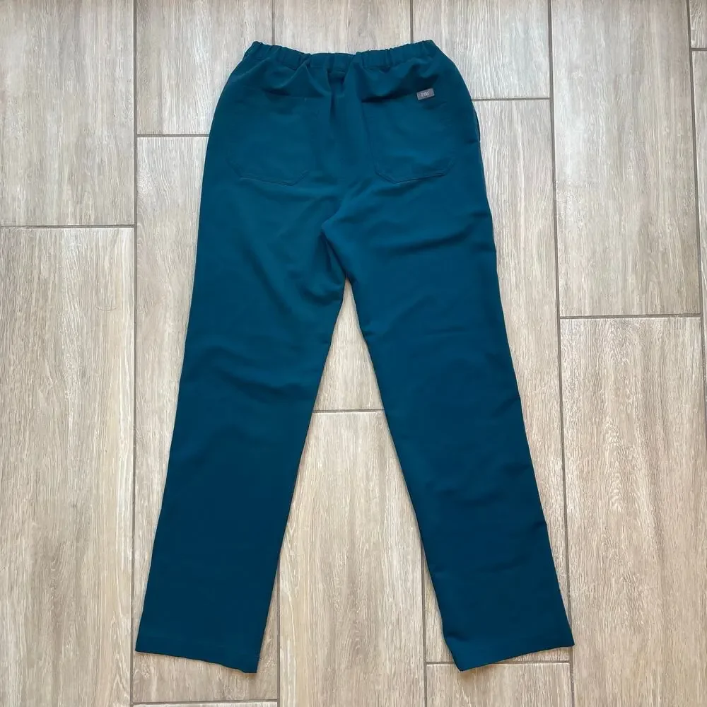 FIGS Scrub Pants Teal XS Technical Collection Drawstring Medical
